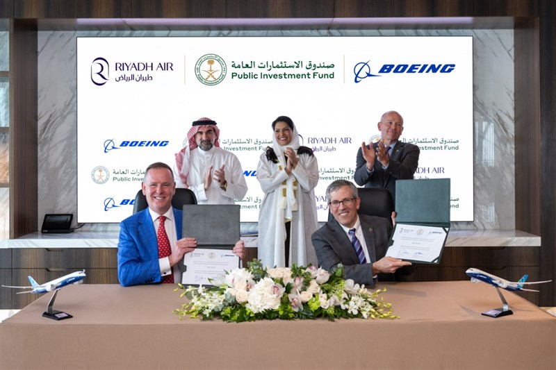 Riyadh air announces first fleet order of 72 boeing 787-9 dreamliners